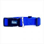 Pl Es Nylon Adj Collar Blue Small