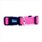 Pl Es Nylon Adj Collar Pink Small
