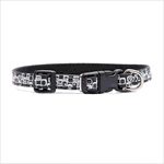 Pl Ls Fashion Puppy Collar Cosmo Black