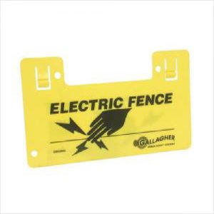 Gal Sign Electric Fence Each