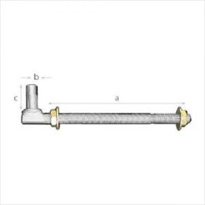 Gal Gudgeon Thru Post 250x16mm