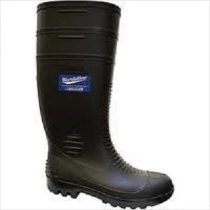 Blun 001 Gumboot Black Size 4