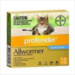 Bayer Profender Cats 5-8kgs 2 Pack