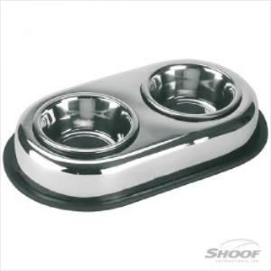 Pet Bowl Stainless Duo