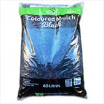 Gb Pine Bark Black Coloured Mulch 60 Lit