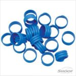 Shoof Poultry Leg Bands Plas16mm Blu 20p