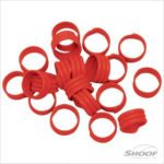 Shoof Poultry Leg Bands Plastic 16mm Red