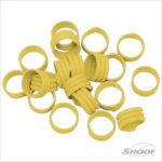 Shoof Poultry Leg Bands Plas 16mm Yellow