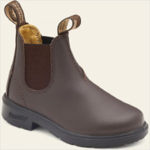 Blun 630 Kids Leather Boot Brown Size 1
