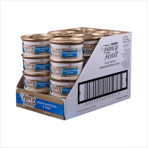 Ff Ocean White Fish & Tuna 24x85g