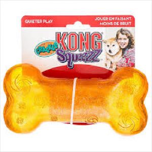 Kong Dog Squeezz Crackle Bone Medium