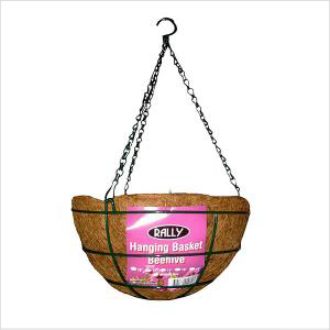 Rally Hanging Beehive Basket 16" Green