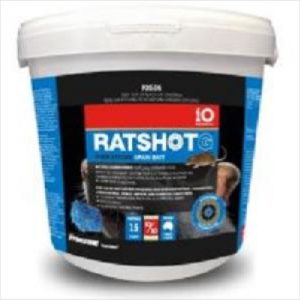 Io Ratshot Blocks 2kg Blue Difenacoum