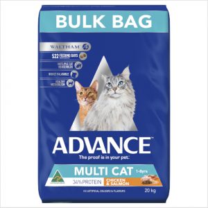Advance Cat Multi Chk Salmon 20kg
