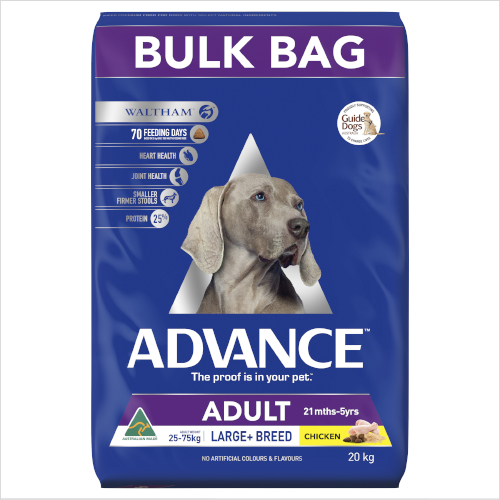 Advance large breed 20kg store