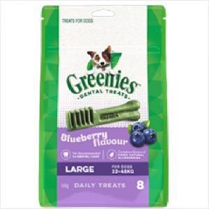 Greenies Dental Blueberry Large 340gm