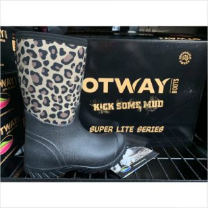 Otway Deluxe Hi Leopard Womens Size 7