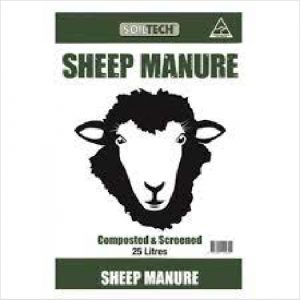 Gb Soiltech Sheep Manure 25 Lt